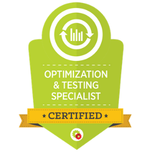 Optimisation & Testing Mastery Badge