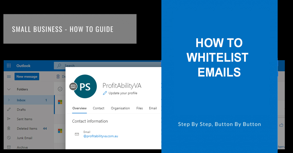 How to whitelist emails